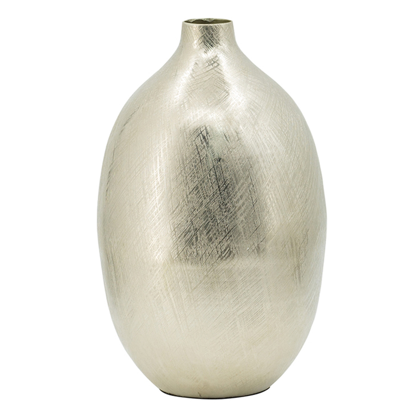Ваза Silvian Vase silver Серебряный Ваза Silvian Vase silver Серебряный в Волгограде | Loft Concept