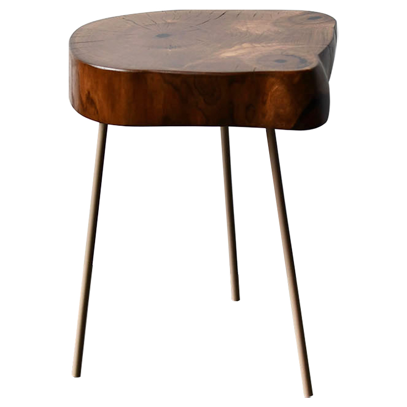 Приставной стол Povey Industrial Metal Rust Side Table Коричневый Бежевый Приставной стол Povey Industrial Metal Rust Side Table Коричневый Бежевый в Волгограде | Loft Concept