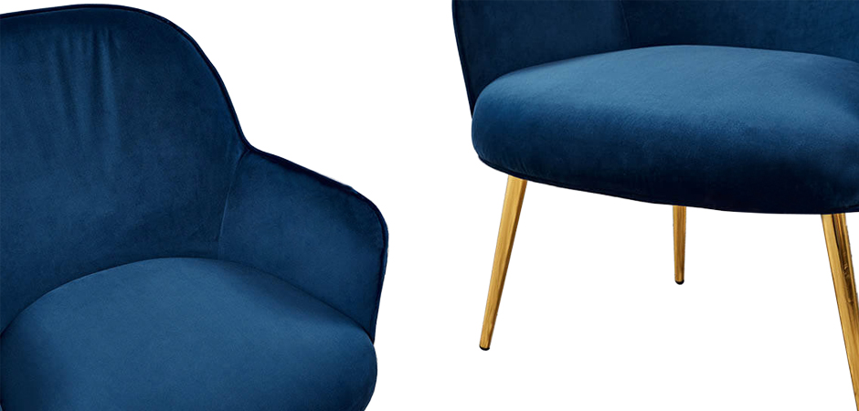 Кресло Waldeck Chair Blue Кресло Waldeck Chair Blue - Loft-Concept в Волгограде
