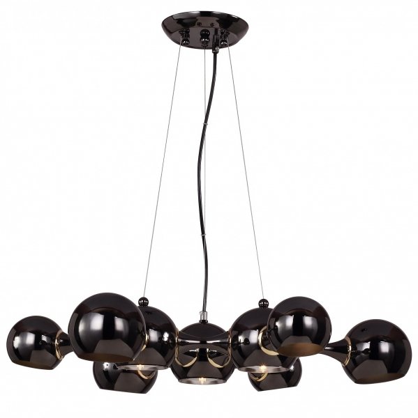 Люстра Chemical Light Chandelier 9 Black Черный Люстра Chemical Light Chandelier 9 Black Черный в Волгограде | Loft Concept