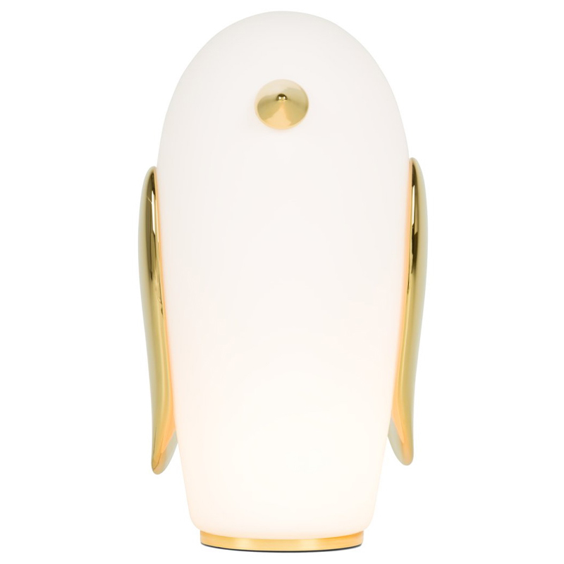 Настольная лампа Moooi Pet Light Noot Noot Пингвин Глянцевое золото Белое матовое стекло Настольная лампа Moooi Pet Light Noot Noot Пингвин Глянцевое золото Белое матовое стекло в Волгограде | Loft Concept