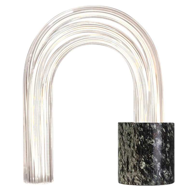 Дизайнерский настольный светильник Small Waterfall Lamp Прозрачный ivory ( слоновая кость ) Черный Мрамор Nero Дизайнерский настольный светильник Small Waterfall Lamp Прозрачный ivory ( слоновая кость ) Черный Мрамор Nero в Волгограде | Loft Concept