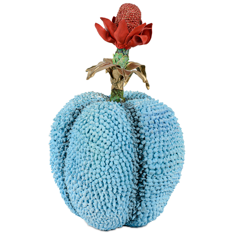 Статуэтка тропический фрукт Tropical Fruit blue Голубой Красный Зеленый шалфей в Волгограде | Loft Concept 