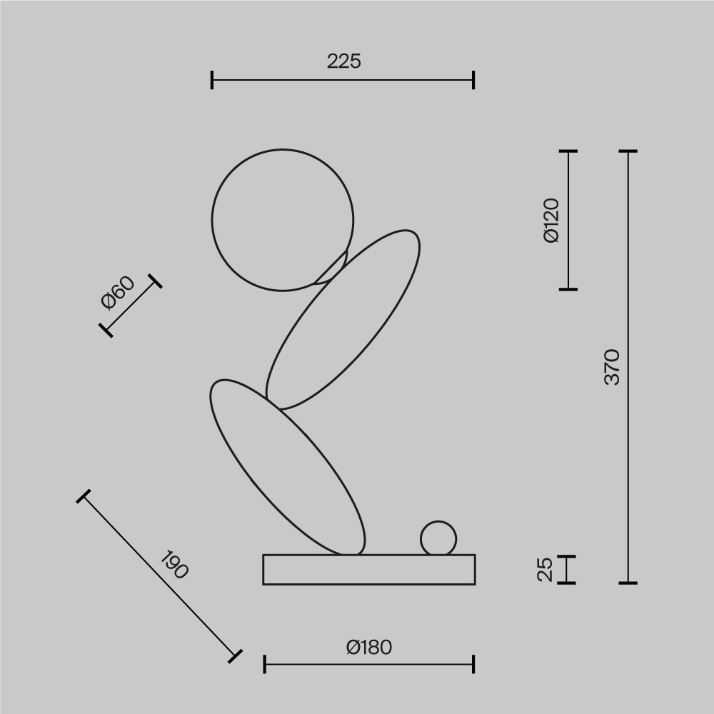 Настольный светильник Resonance 3000К 6Вт в Волгограде