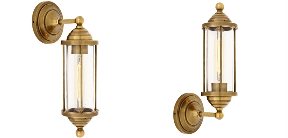 Бра Eichholtz Wall Lamp Clayton Brass Бра Eichholtz Wall Lamp Clayton Brass - Loft-Concept в Волгограде