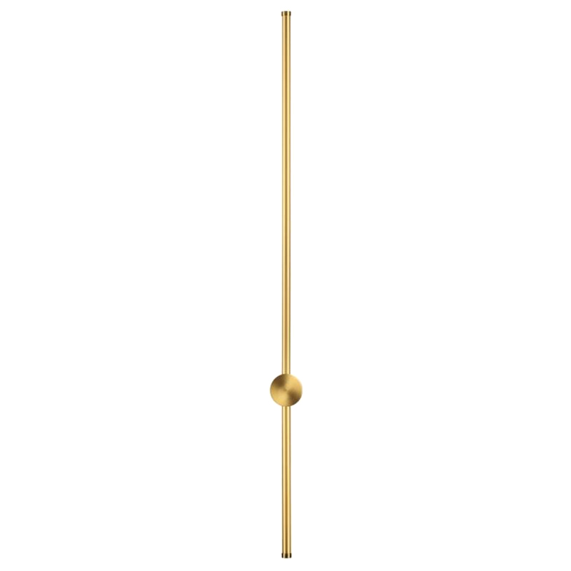 Бра светодиодное Trumpet tube Gold 100см Золотой в Волгограде | Loft Concept 