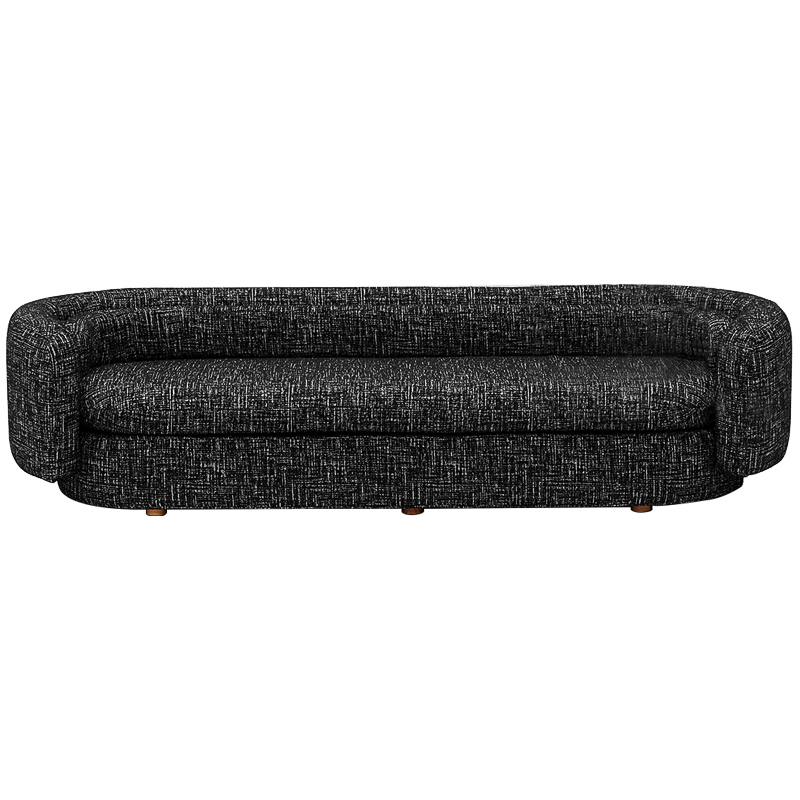 Диван Everard Sofa Черный Черно-белый Коричневый Диван Everard Sofa Черный Черно-белый Коричневый в Волгограде | Loft Concept