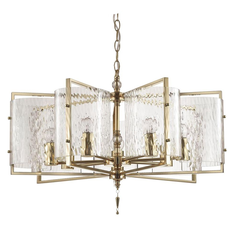 Люстра Karissa Gold Chandelier 65 Глянцевое золото Прозрачный (Transparent) Люстра Karissa Gold Chandelier 65 Глянцевое золото Прозрачный (Transparent) в Волгограде | Loft Concept
