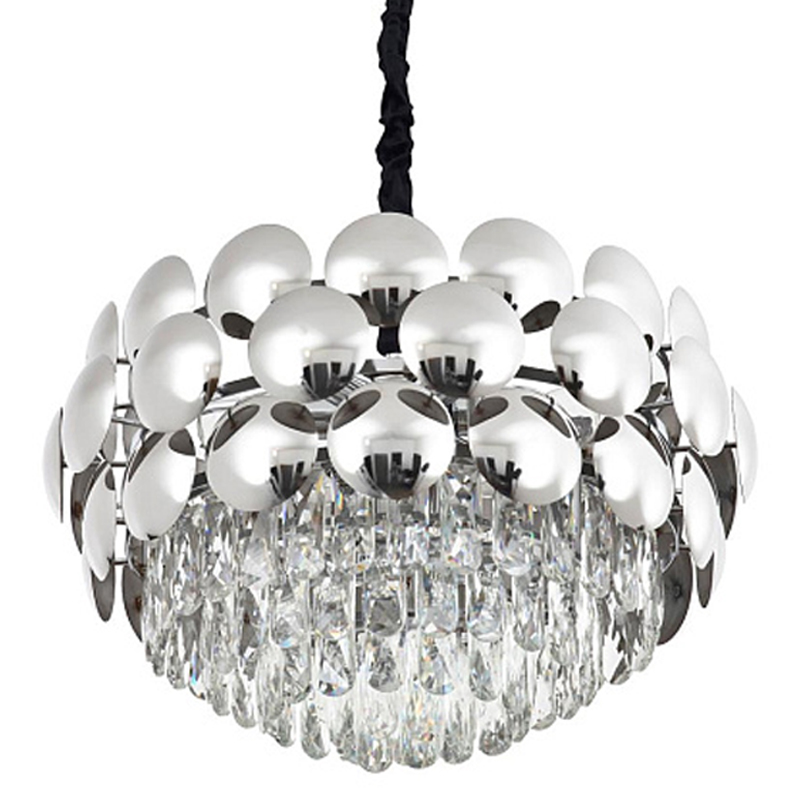 Люстра Egeskov Chrome с Хрустальным Плафоном Хром Люстра Egeskov Chrome с Хрустальным Плафоном Хром в Волгограде | Loft Concept