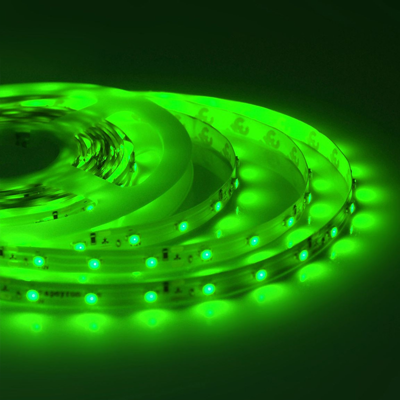 Светодиодная влагозащищенная лента 4,8W/m 60LED/m 3528SMD зеленый 5M Белый Светодиодная влагозащищенная лента 4,8W/m 60LED/m 3528SMD зеленый 5M Белый в Волгограде | Loft Concept