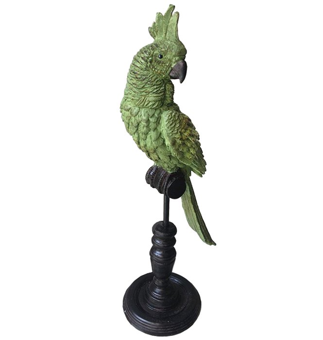 Статуэтка Green Parrots Зеленый Статуэтка Green Parrots Зеленый в Волгограде | Loft Concept