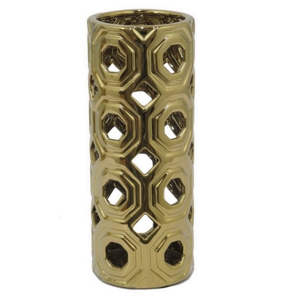 Ваза Sheikh Gold Cylinder Золотой Ваза Sheikh Gold Cylinder Золотой в Волгограде | Loft Concept