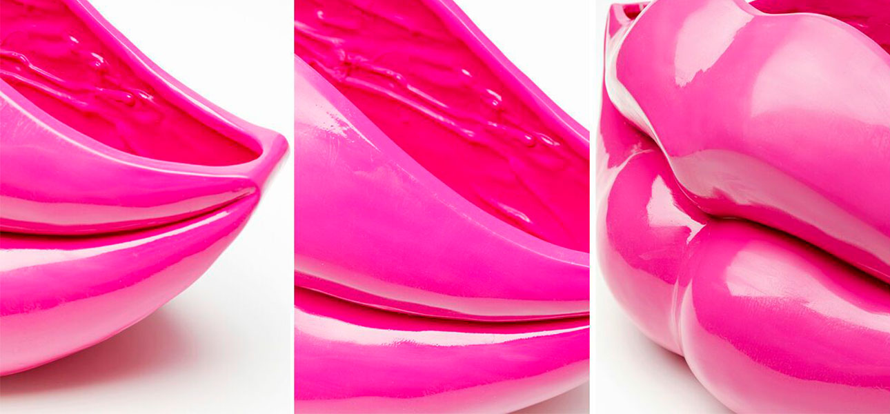 Статуэтка розовая Bright kiss - фото №2