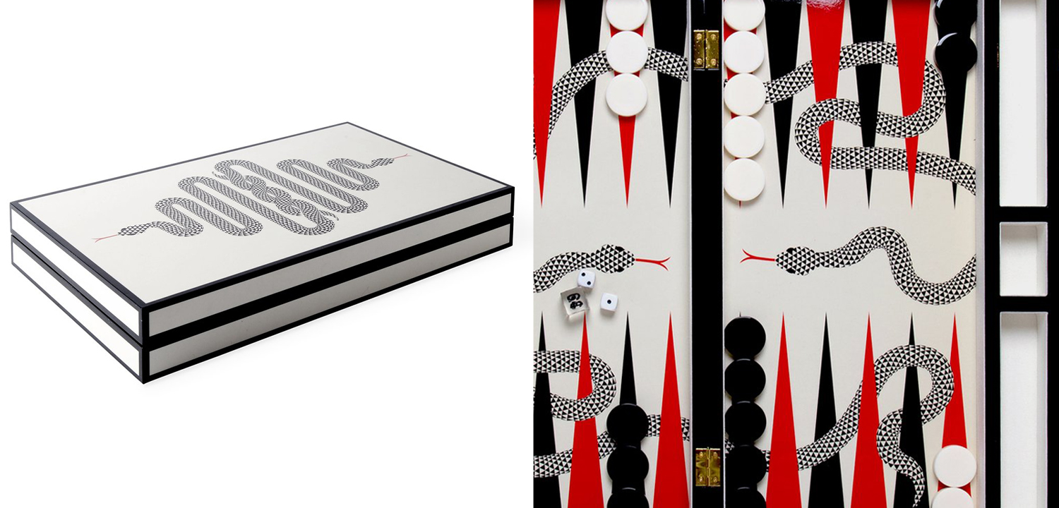 Нарды  EDEN BACKGAMMON SET Jonathan Adler - фото