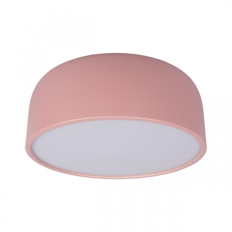 Светильник потолочный круглый Color cup Pink Белый Розовый пастельный Светильник потолочный круглый Color cup Pink Белый Розовый пастельный в Волгограде | Loft Concept