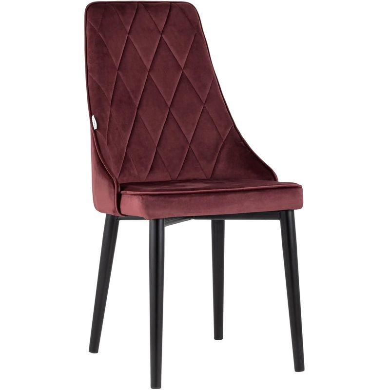 Стул Versailles Chair Цвет Винный Велюр Бургундский красный Черный Стул Versailles Chair Цвет Винный Велюр Бургундский красный Черный в Волгограде | Loft Concept