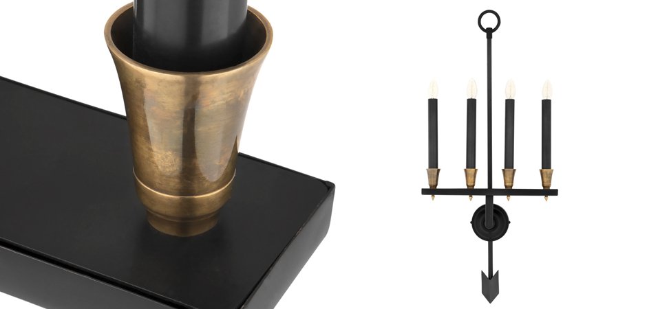 Бра Eichholtz Wall Lamp Gaillard Бра Eichholtz Wall Lamp Gaillard - Loft-Concept в Волгограде