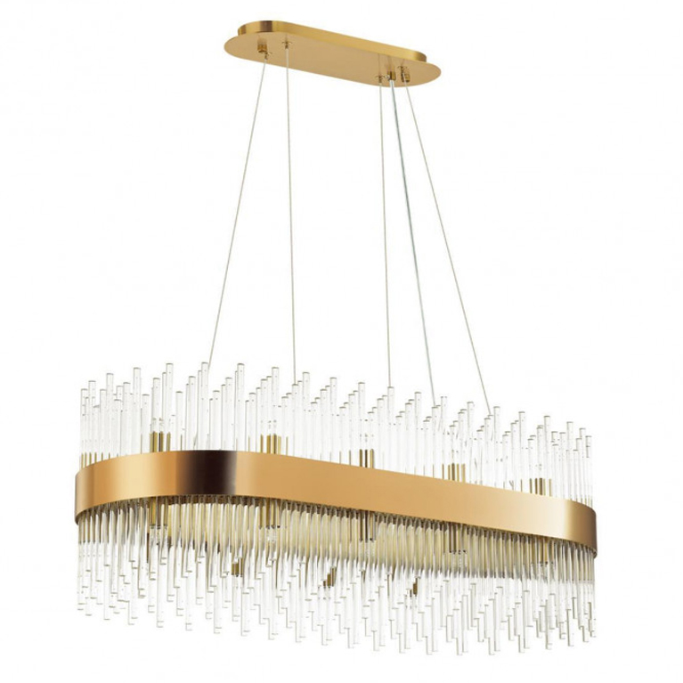 Люстра Nembus Chandelier Gold Oval Бронза Люстра Nembus Chandelier Gold Oval Бронза в Волгограде | Loft Concept