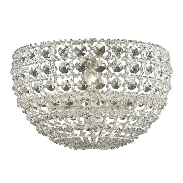 Бра Casbah Crystal Wall Lamp Прозрачный Белый Бра Casbah Crystal Wall Lamp Прозрачный Белый в Волгограде | Loft Concept