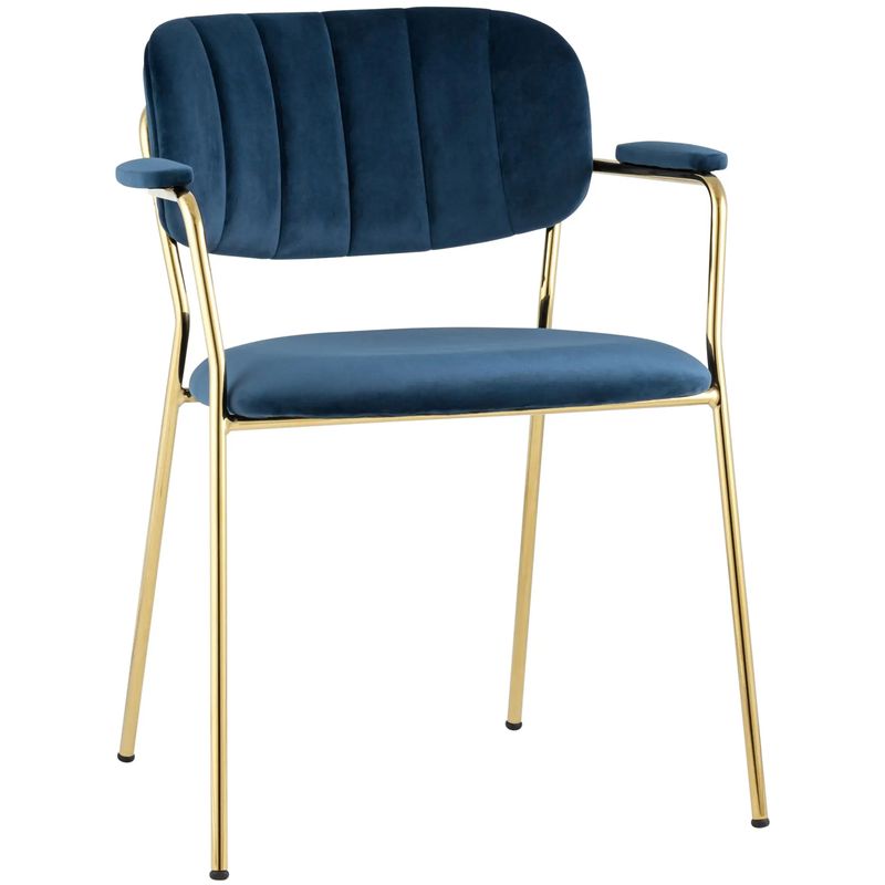 Стул Singer Chair Золотой Металл Синий Велюр Синий Золотой Стул Singer Chair Золотой Металл Синий Велюр Синий Золотой в Волгограде | Loft Concept
