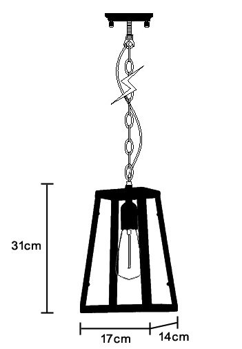 Подвесной светильник Loft Industrial Ortogonal pendant Black Подвесной светильник Loft Industrial Ortogonal pendant Black в Волгограде