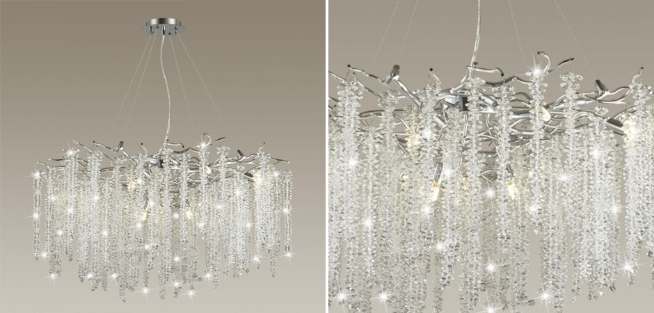 Люстра Fairy Tree Silver на 14 ламп Люстра Fairy Tree Silver на 14 ламп - Loft-Concept в Волгограде