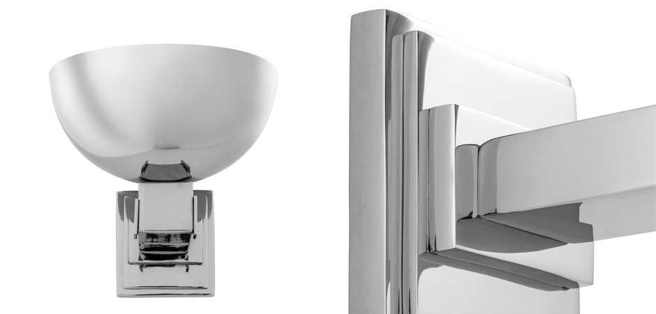 Бра Eichholtz Wall Lamp Haussman Nickel - Loft-Concept в Волгограде