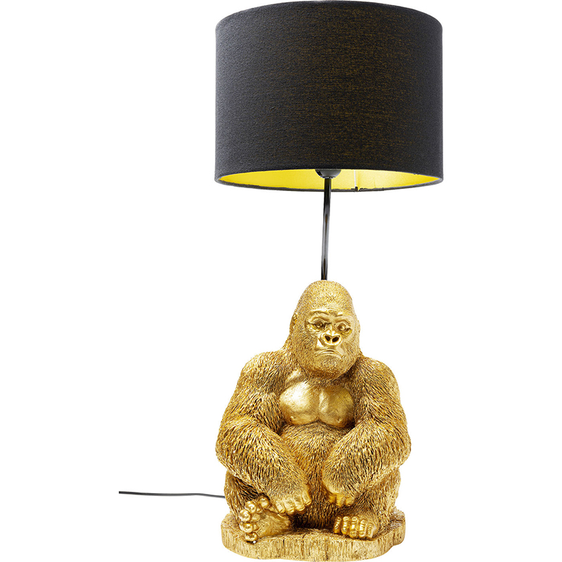 Настольная лампа Golden Gorilla Черный Золотой Настольная лампа Golden Gorilla Черный Золотой в Волгограде | Loft Concept