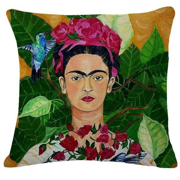 Декоративная подушка Frida Kahlo 4 Декоративная подушка Frida Kahlo 4 в Волгограде | Loft Concept