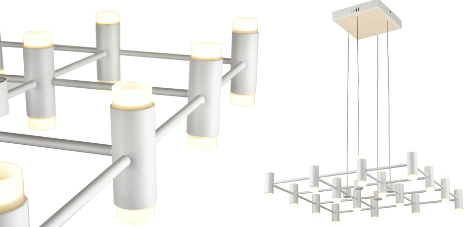 Люстра Rigor & Conciseness Lighting Round Plafond White Люстра Rigor & Conciseness Lighting Round Plafond White - Loft-Concept в Волгограде