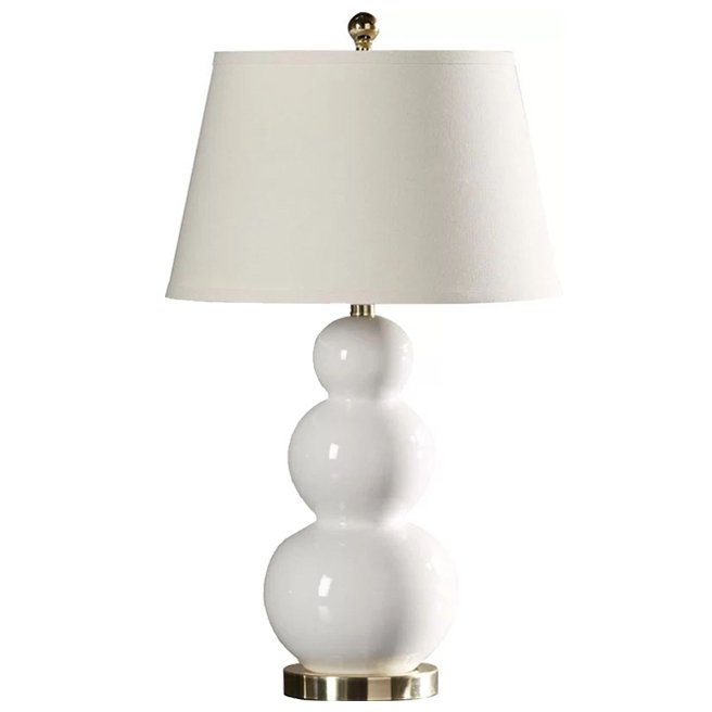 Настольная лампа Gourd Lamp Белый Настольная лампа Gourd Lamp Белый в Волгограде | Loft Concept
