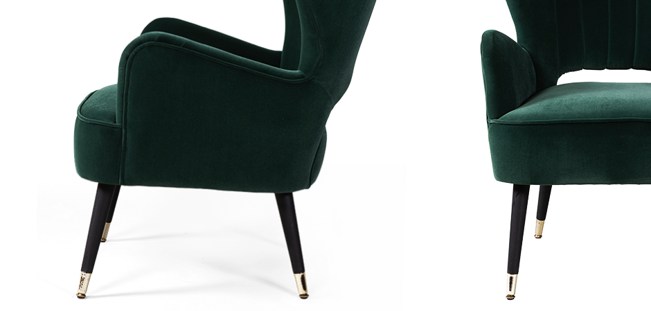 Кресло Flice ArmChair green Кресло Flice ArmChair green - Loft-Concept в Волгограде