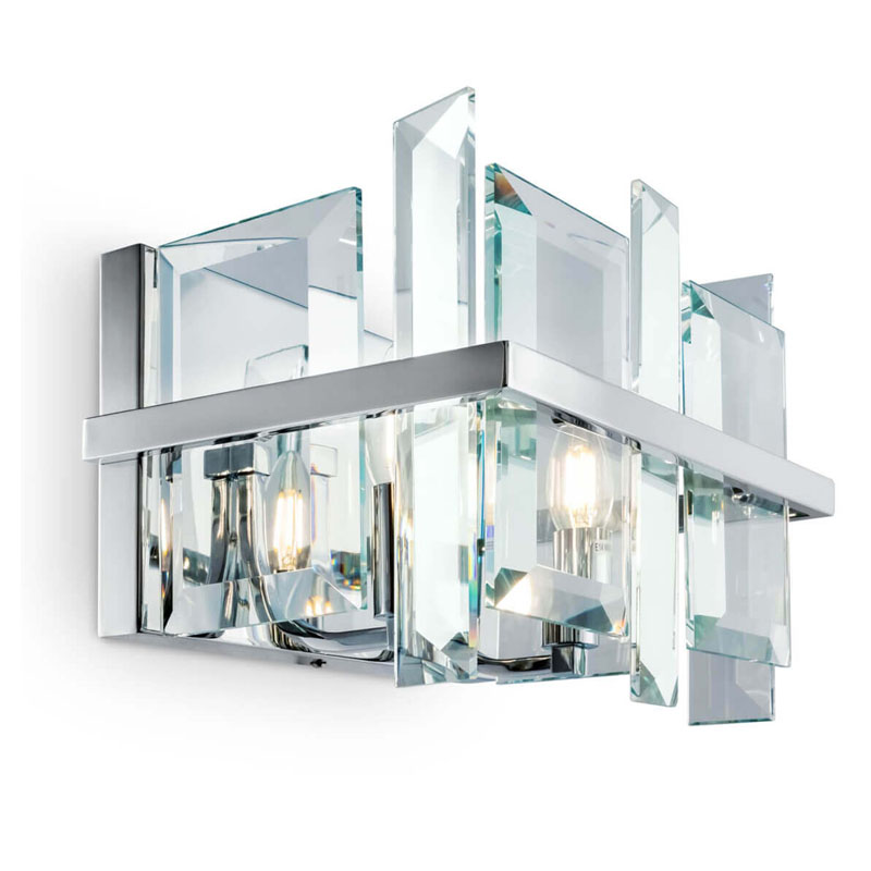 Бра Harlow Crystal Round chrome Хром Бра Harlow Crystal Round chrome Хром в Волгограде | Loft Concept
