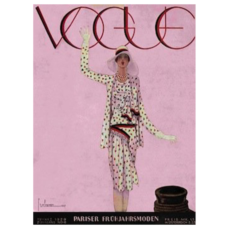 Постер Vogue Cover 1929 March Постер Vogue Cover 1929 March в Волгограде | Loft Concept