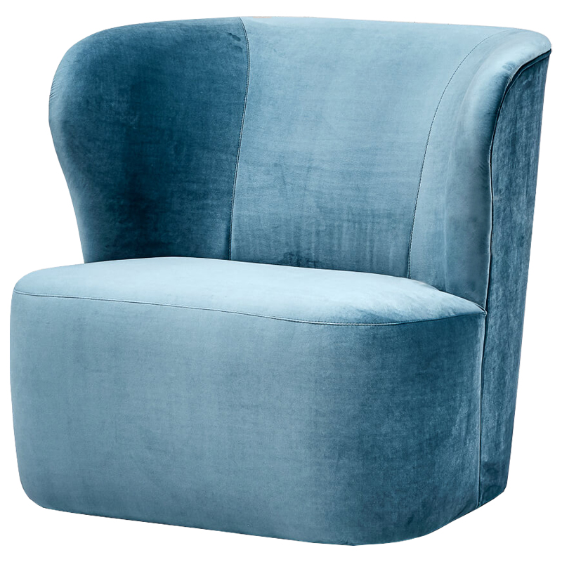 Кресло Hortense Chair Blue Голубой Кресло Hortense Chair Blue Голубой в Волгограде | Loft Concept