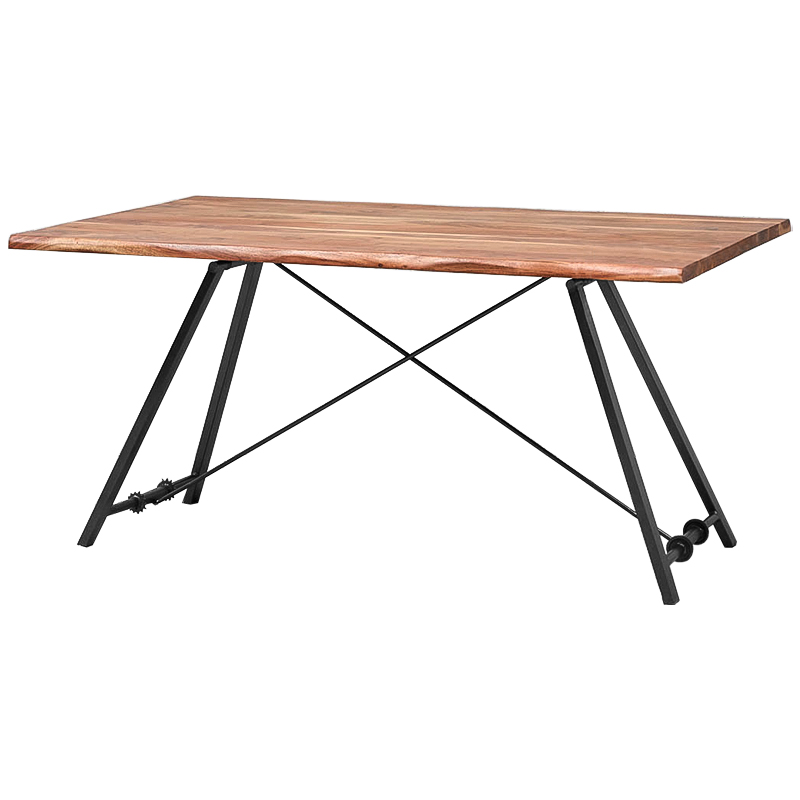 Рабочий стол Corey Loft Desk Коричневый Черный Рабочий стол Corey Loft Desk Коричневый Черный в Волгограде | Loft Concept
