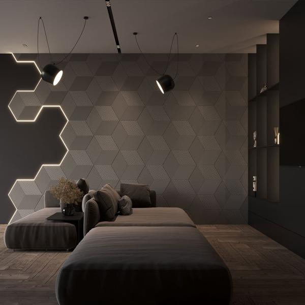 Гипсовая 3D Панель M-52 Гипсовая 3D Панель M-52 в Волгограде | Loft Concept