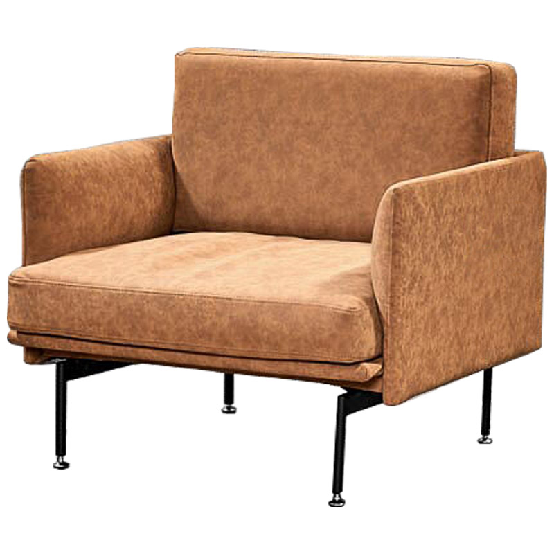Кресло Dirceu Chair Карамель Черный Кресло Dirceu Chair Карамель Черный в Волгограде | Loft Concept