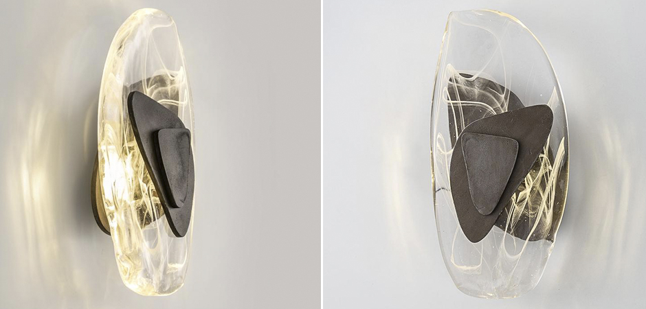 Бра Transparent Pebbles Sconces - фото №1