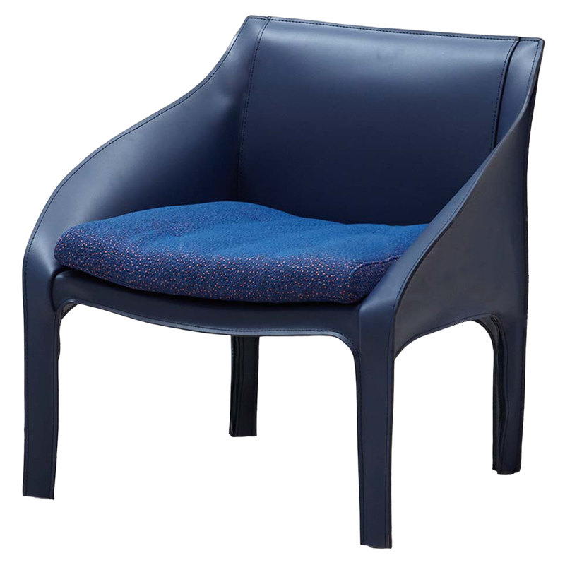 Дизайнерское Кресло Aileen Armchair Blue Синий Дизайнерское Кресло Aileen Armchair Blue Синий в Волгограде | Loft Concept