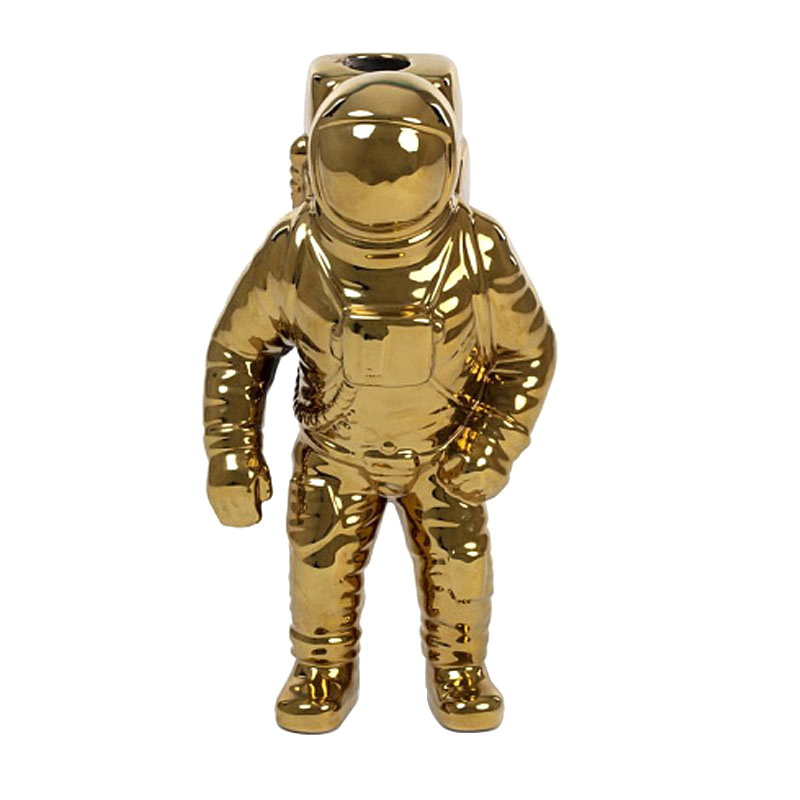 Ваза Seletti Cosmic Diner Starman Gold Золотой Ваза Seletti Cosmic Diner Starman Gold Золотой в Волгограде | Loft Concept