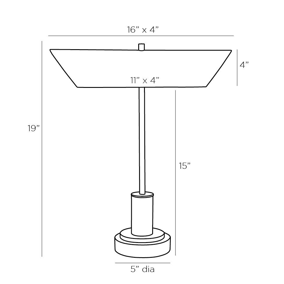 Дизайнерская настольная лампа LANSING LAMP в Волгограде