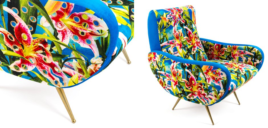Кресло Seletti Armchair Flowers with holes Кресло Seletti Armchair Flowers with holes - Loft-Concept в Волгограде