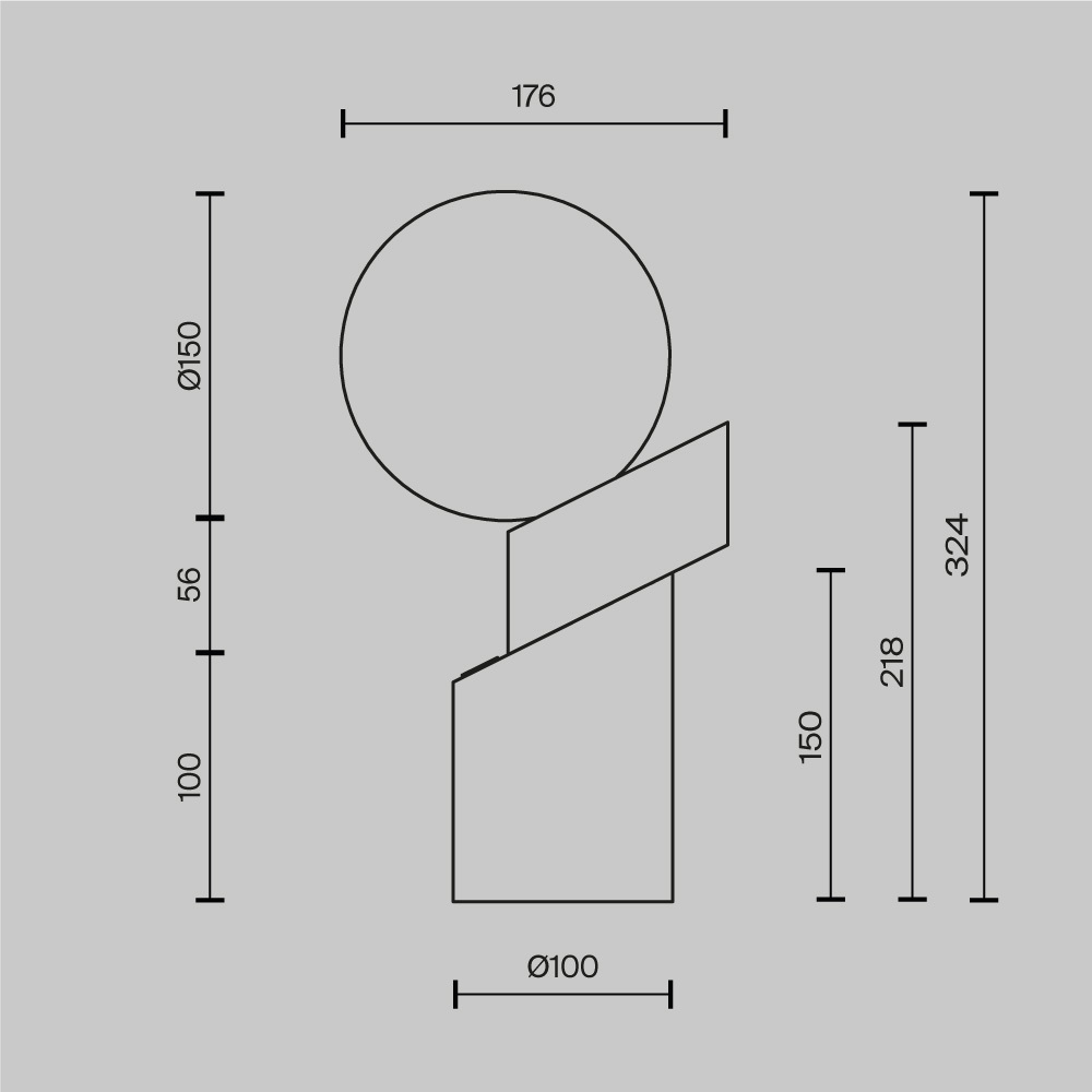 Настольный светильник Divario 3000К 3Вт в Волгограде
