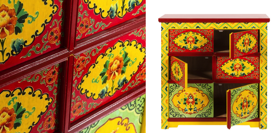 Комод в китайском стиле Chinese Multicolor Комод в китайском стиле Chinese Multicolor - Loft-Concept в Волгограде