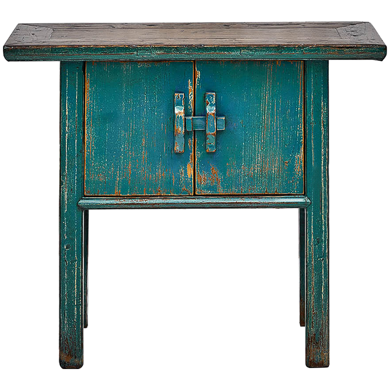 Тумба Unner Chinoiserie Nightstand Бирюзовый Тумба Unner Chinoiserie Nightstand Бирюзовый в Волгограде | Loft Concept