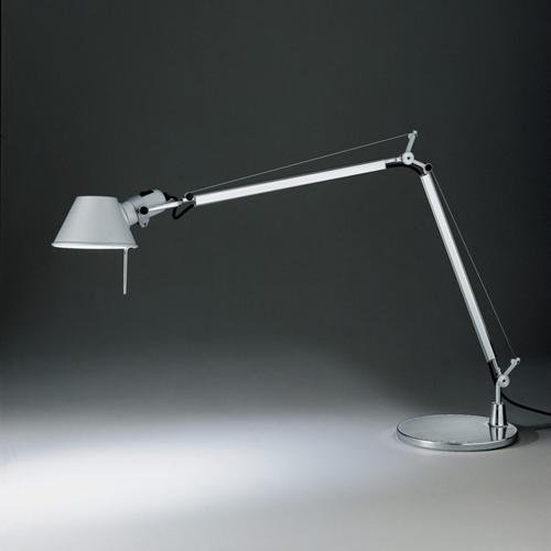 Настольная лампа Tolomeo Tavolo Nero Белый Хром Настольная лампа Tolomeo Tavolo Nero Белый Хром в Волгограде | Loft Concept