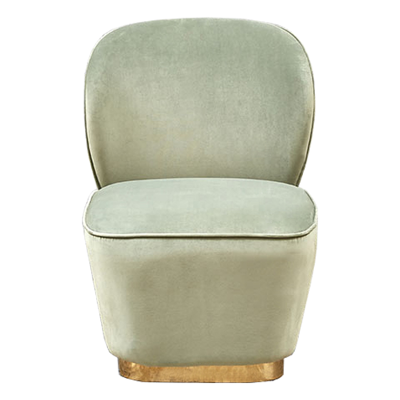 Кресло Petal Armchair Зеленый шалфей Глянцевое золото Кресло Petal Armchair Зеленый шалфей Глянцевое золото в Волгограде | Loft Concept