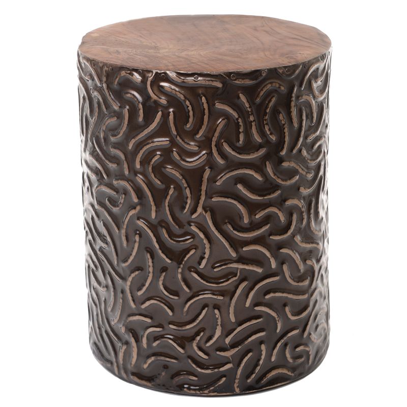 Табурет Emigdi Stool Коричневый Табурет Emigdi Stool Коричневый в Волгограде | Loft Concept