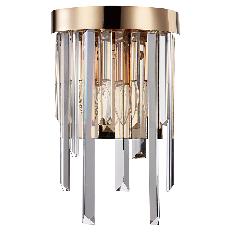 Бра Bennett Wall Lamp gold Золотой Прозрачный Бра Bennett Wall Lamp gold Золотой Прозрачный в Волгограде | Loft Concept